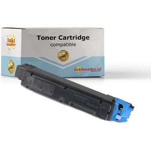 Huismerk vervangt Kyocera TK-5140C toner cyaan