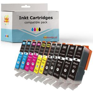 Huismerk Canon PGi-580 XXL - CLi-581 XXL Duo pack - 11 cartridges