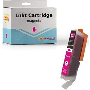 Huismerk Canon CLi-521M inktcartridge magenta