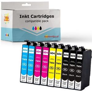 Huismerk voor Epson 604XL Duo pack - 9 cartridges