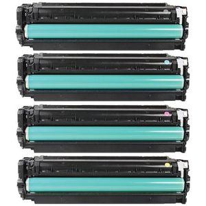 Huismerk vervangt HP CC530A -531A-532A-533A toner set