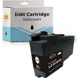 Huismerk voor Brother LC3239 zwart inkt cartridge - inktknaller