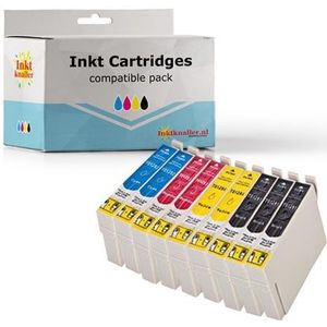 Huismerk Epson T1285 DUO pack 8 inktcartridges + 1 zwart extra