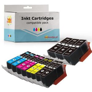 Huismerk Canon PGi-525PGbk - CLi-526 bkcmy Duo pack - 11 cartridges
