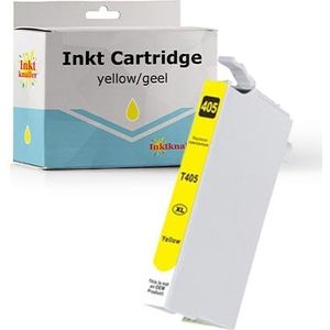 Huismerk Epson 405XL geel inkt cartridge - inktknaller