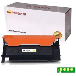 Huismerk vervangt HP 117A - W2072A toner geel met chip
