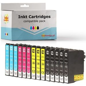Huismerk Epson T1816 (18XL) Trio pack - 14 cartridges