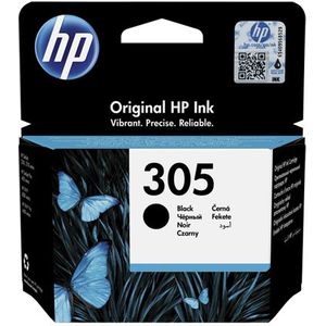 HP305 - 3YM61AE Zwart 2.2 ml. inkt cartridge origineel