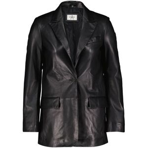 Robbin Leather Blazer