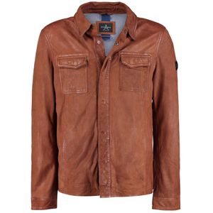 Heritage Leather Shirt-jacket