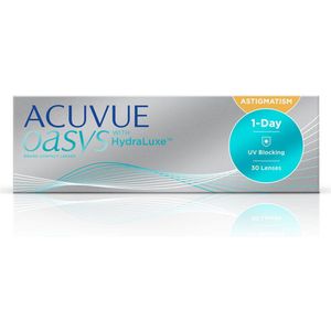 Acuvue Oasys 1-Day for Astigmatism 30 pack (+3.00), Daglenzen, Contactlenzen, Johnson & Johnson