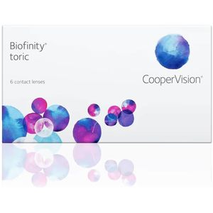 Biofinity Toric 6 pack, Maandlenzen, Contactlenzen, CooperVision