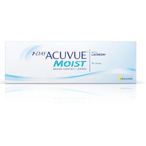 1-Day Acuvue Moist 90 pack (-6.00), Daglenzen, Contactlenzen, Johnson & Johnson