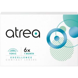 Atrea Excellence 1 Month Toric 6 pack (-4.50), 30 days, Contactlenzen, Menicon