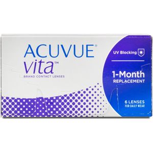 -1.75 - ACUVUE® VITA - 6 pack - Maandlenzen - BC 8.80 - Contactlenzen