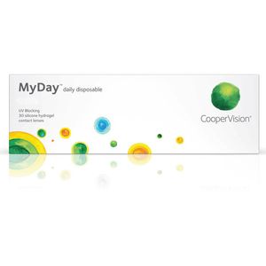 MyDay Daily Disposable 90 pack (-5.25), Daglenzen, Contactlenzen, CooperVision
