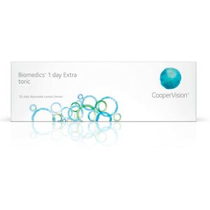 Biomedics 1-Day Extra toric 30 pack (-6.50), Daglenzen, Contactlenzen, CooperVision