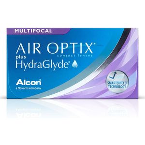 Air Optix plus Hydraglyde Multifocal 6 pack (-10.00), Maandlenzen, Contactlenzen, Alcon