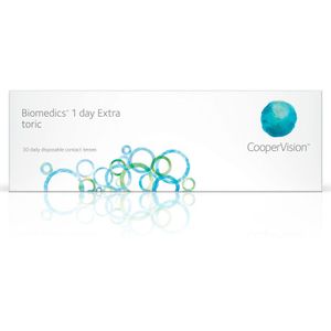 Biomedics 1-Day Extra toric 30 pack (-3.50), Daglenzen, Contactlenzen, CooperVision