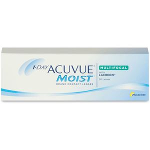 1-Day Acuvue Moist Multifocal 30 pack (+1.00), Daglenzen, Contactlenzen, Johnson & Johnson
