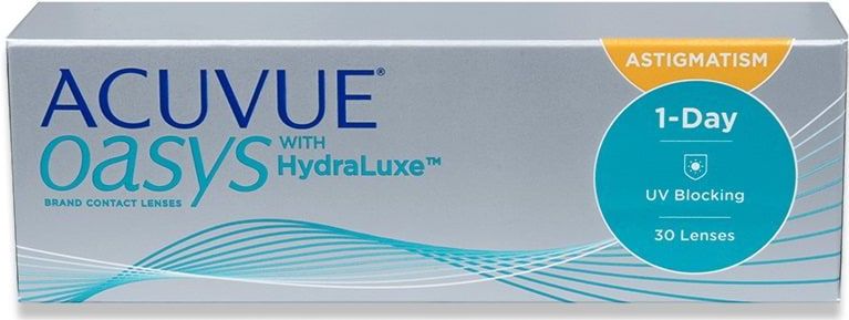1 Day Acuvue Oasys - Torische Daglenzen - 30 Stuks