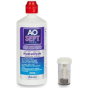 AOSept Plus Hydraglyde 360ml Lenzenvloeistof, Contactlensverzorgingsproducten