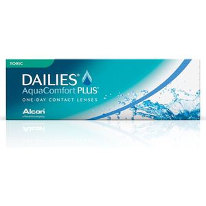 Dailies AquaComfort Plus Toric 30 pack (+0.50), Daglenzen, Contactlenzen, Alcon