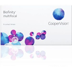 Biofinity Multifocal 6 pack (+4.75), Maandlenzen, Contactlenzen, CooperVision