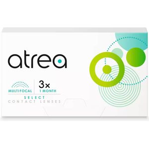 Atrea Select 1 Month Multifocal N 3 pack (-1.00), 30 days, Contactlenzen, CooperVision