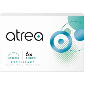 Atrea Excellence 1 Month Spheric 6 pack (+5.25), 30 days, Contactlenzen, Menicon