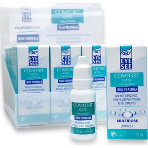 EyeSee - Hyaluronate 0,1% - Oogdruppels - 15ml
