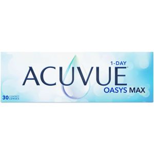 Acuvue Oasys Max 1-Day 90 pack (+0.50), Daglenzen, Contactlenzen, Johnson & Johnson