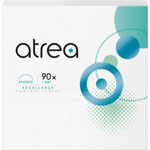 Atrea Excellence 1 Day Spheric 90 pack, Daglenzen, Contactlenzen