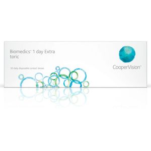 Biomedics 1-Day Extra toric 30 pack (-0.25), Daglenzen, Contactlenzen, CooperVision