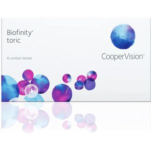 Biofinity Toric 6 pack (-3.75), Maandlenzen, Contactlenzen, CooperVision