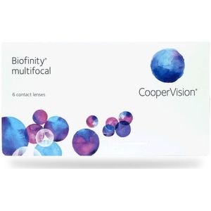 Biofinity - Multifocal - Dag- en Nachtlenzen - Silicone Hydrogel - 6 Lenzen