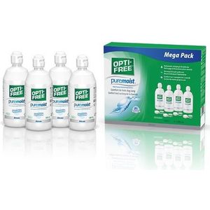 OPTI-FREE® PureMoist® Megapack - lenzenvloeistof - 4x 300ml