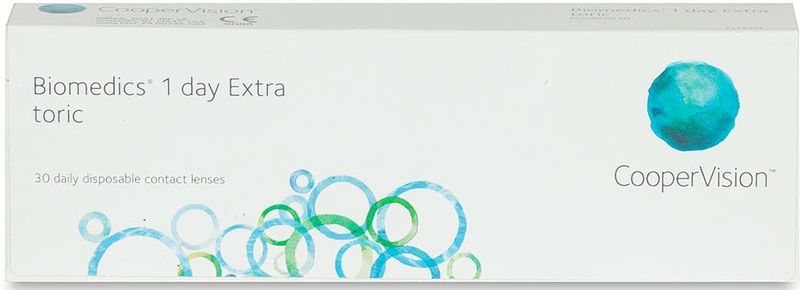 Biomedics - 1-Day Extra Toric - Daglenzen - 30 pack -2.25
