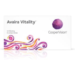 Avaira Vitality 6 pack (-2.00), Maandlenzen, Contactlenzen, CooperVision