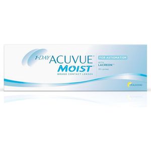 1-Day Acuvue Moist for Astigmatism 30 pack (-2.50), Daglenzen, Contactlenzen, Johnson & Johnson