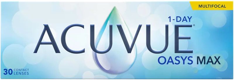 Acuvue Oasys Max 1-Day Multifocal 90 pack (+3.50), Daglenzen, Contactlenzen, Johnson & Johnson