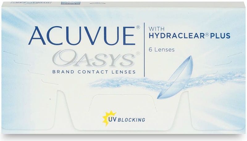 Acuvue Oasys - Weeklenzen - Zacht - 12 Stuks - UV-bescherming
