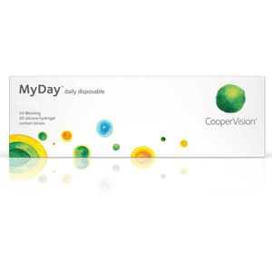 MyDay Daily Disposable 90 pack (+0.50), Daglenzen, Contactlenzen, CooperVision