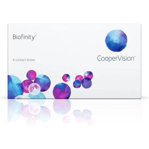 Biofinity 6 pack (-0.25), Maandlenzen, Contactlenzen, CooperVision