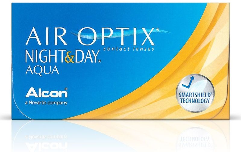 -6.00 - Air Optix® Night & Day® - 6 pack - Maandlenzen - BC 8.60 - Contactlenzen