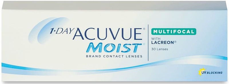 ACUVUE - 1-DAY ACUVUE MOIST MULTIFOCAL - Daglenzen - Medium - 90 pack - BC 8.40