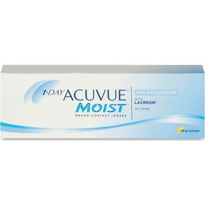 1-Day Acuvue Moist For Astigmatism 90 pack (-2.50), Daglenzen, Contactlenzen, Johnson & Johnson