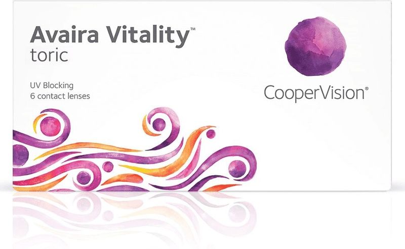 Avaira Vitality Toric 6 pack (-0.75), Maandlenzen, Contactlenzen, CooperVision