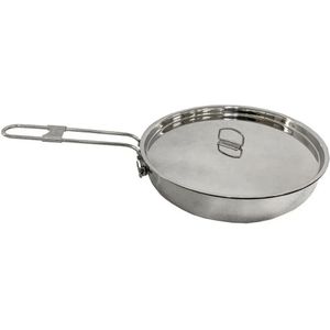 Pathfinder RVS Skillet met deksel