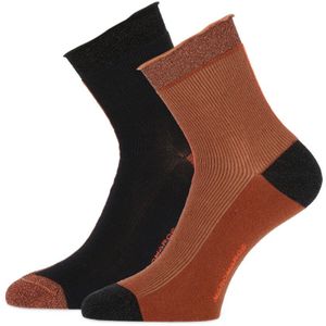 MarcMarcs Nina damessokken Black caramel